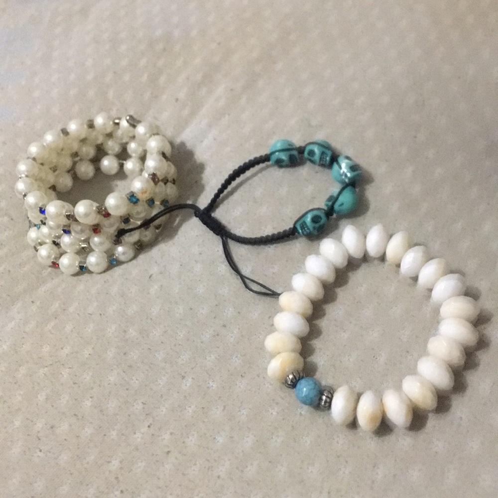 Selling all three of these bracelets together!